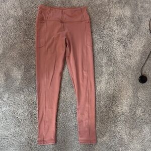 Victoria's Secret Mauve High-Waist Leggings - Woman’s Size 10 Long